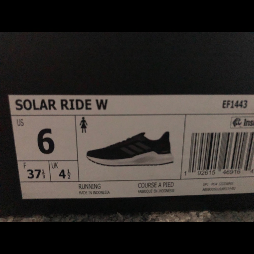 Adidas Solar Ride (women’s) running shoe